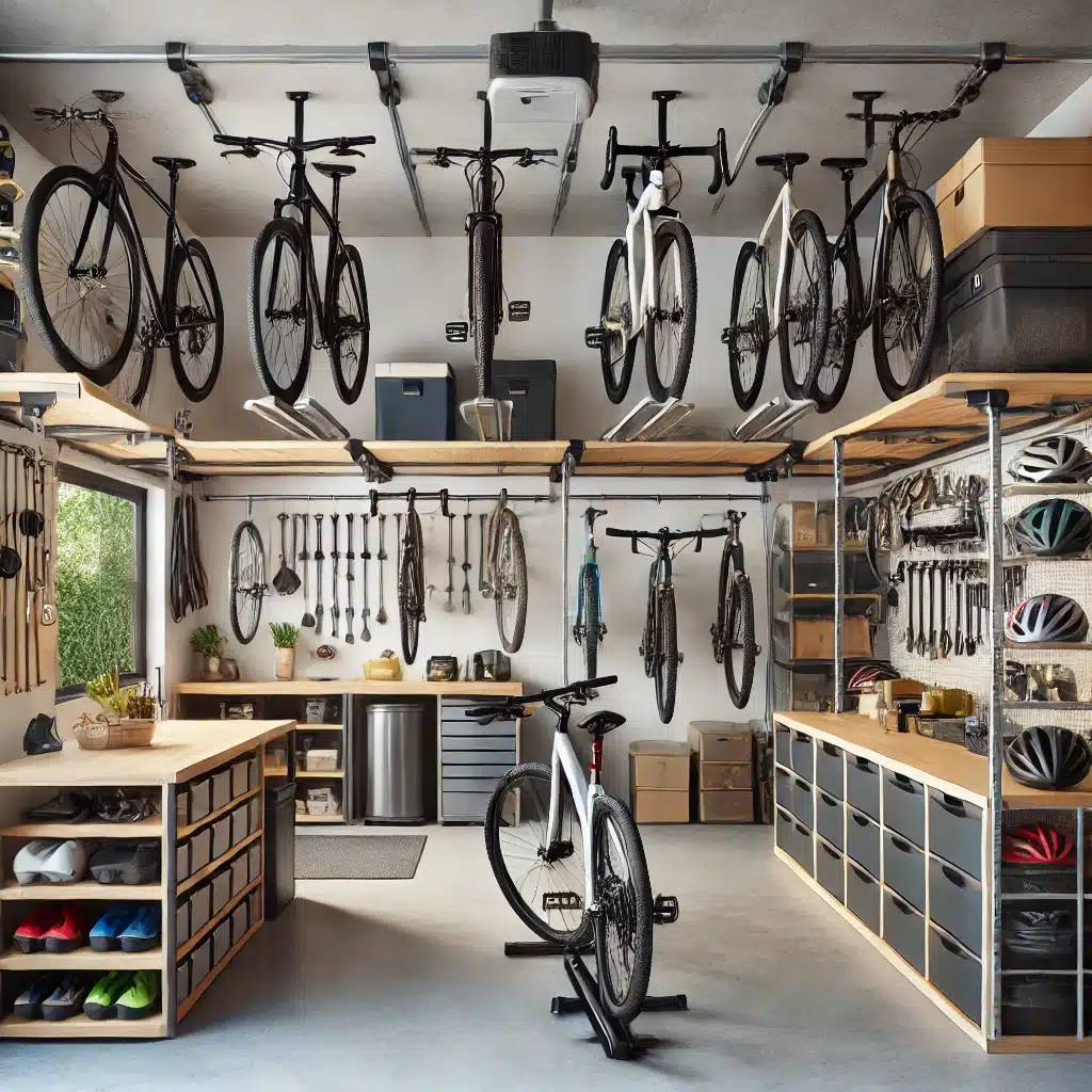 garage bicycle storage ideas